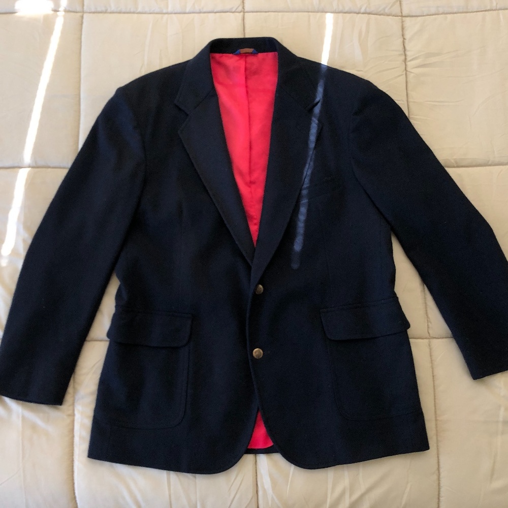 Pendleton Wool Blazer Black